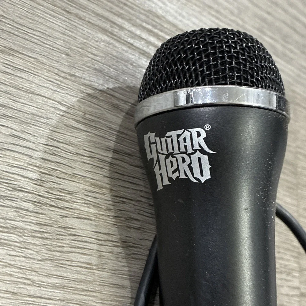 Rock Band Guitar Hero Wired USB Black Microphone for PS2 PS3 PS4 Wii XBOX 360
